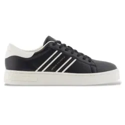 A|X Armani Exchange für Herren. XM002198AF21421MC024 Freizeitschuhe schwarz (42.5), Wohnung, Schnürsenkel, Lässig, Synthetisch