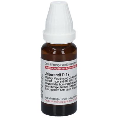Jaborandi D 12 Dilution 20 ml
