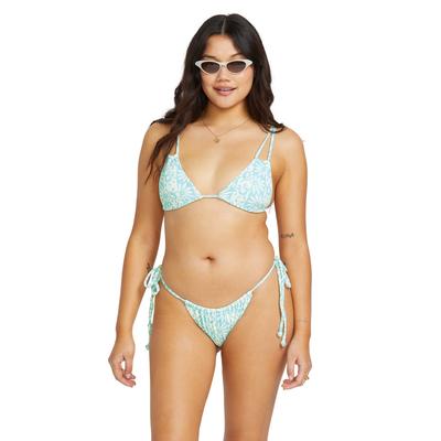Bikini-Hose BILLABONG "Happy Dance", Damen, Gr. XL, blau, Obermaterial:96% Nylon 4% Elasthan., Badehosen Bikini-Hose