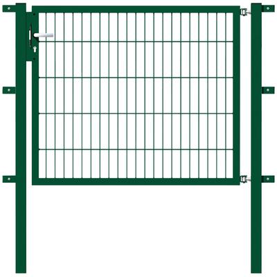 Zauneinzeltür ALBERTS "Flexo", grün, B:125cm H:100cm, Stahl, Tore, 125 cm Breite, in versch. Höhen