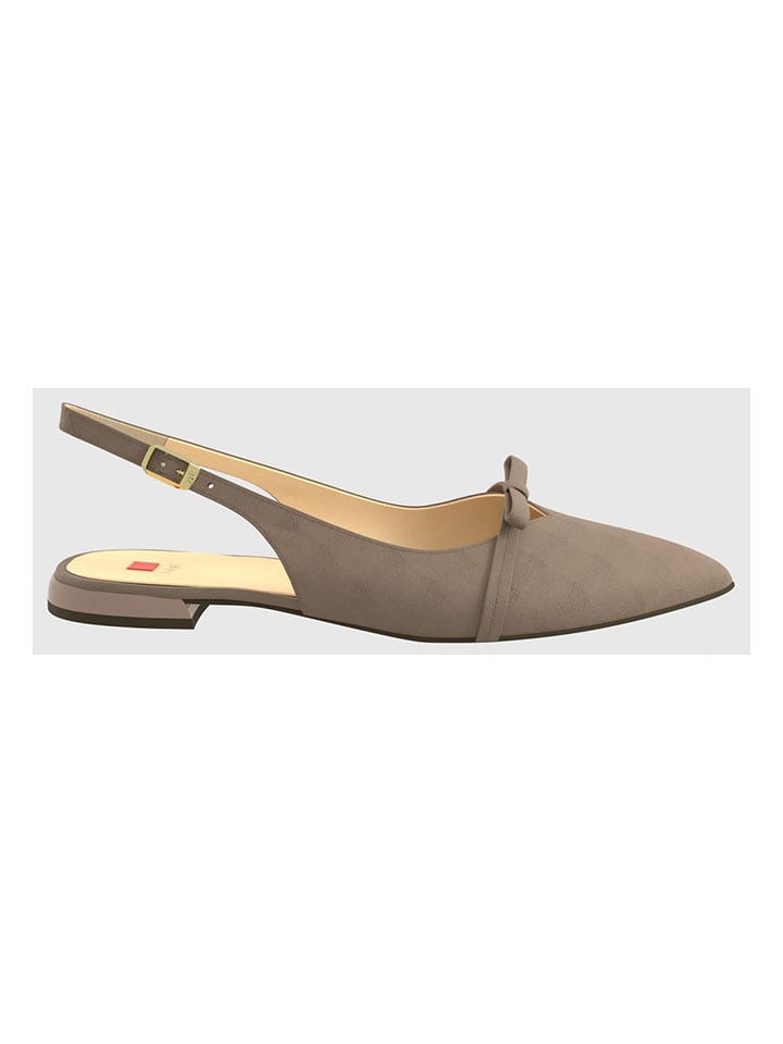 Högl Leder-Slingballerinas "Pretty" in Beige - 38