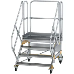 Munk Plattformtreppe 45° fahrbar Stufenbreite 1000mm - 600804