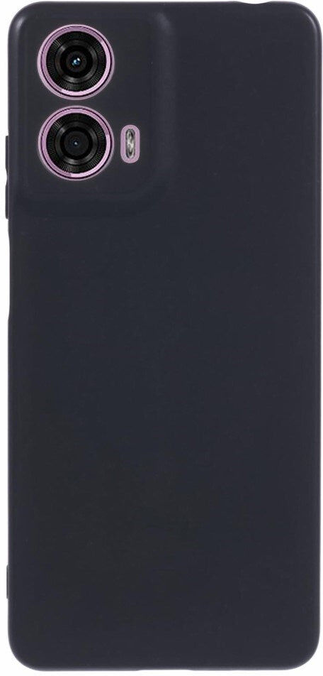 Motorola Moto E14 4G/G04 4G/G04s 4G/G24 4G - EIDERWOOD Fleksibel Plastik Cover - Sort