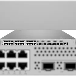HUAWEI S530-24T4XE 24x10/100/1000BASE-T ports 4x10GE SFP+ ports 2x12GE stack ports with 1xAC power module eKit