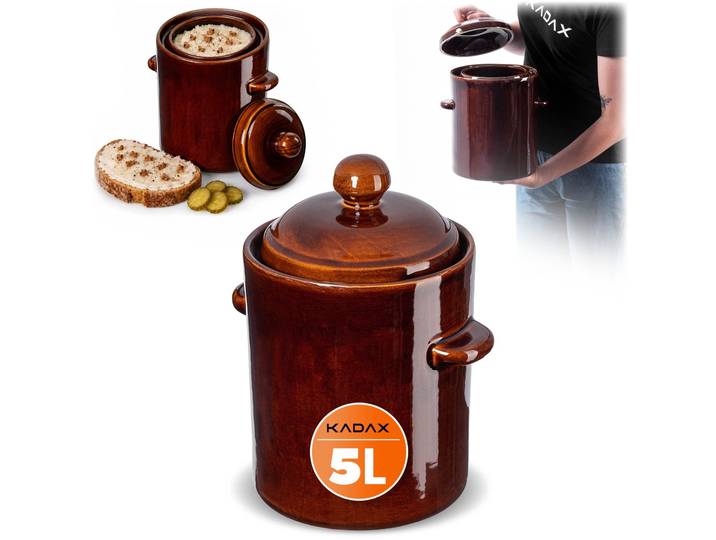 Pot baril KADAX avec col 5L