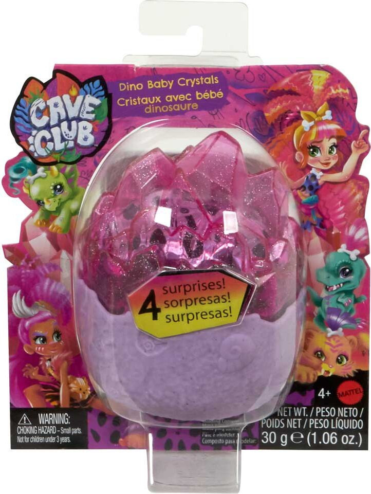 Mattel Cave Club Dinobaby Kristallen Assortiment GNL97