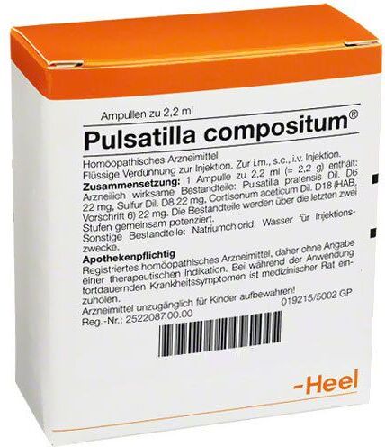 Heel Pulsatilla Compositum Ampullen 100 St