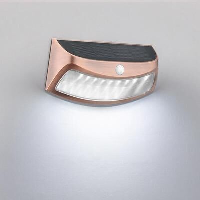 Snug & Styled Solar Motion Sensor Wall Light IP65 Waterproof Outdoor LED Security Lamp white Light