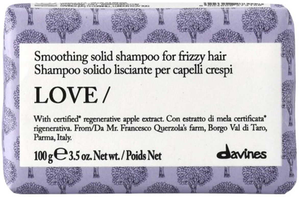 100g Davines Essential Haircare Love Shampoo Bar