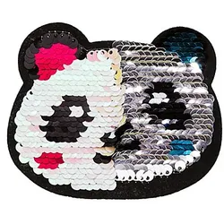 Kleiber Wende-Applikation "Panda", 9,5 cm