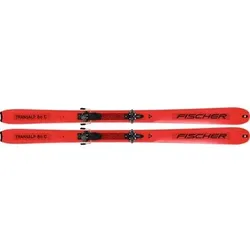 FISCHER Tourenski TRANSALP 86 CARBON+TOUR CLASSIC ST, Größe 162 in Rot Rot