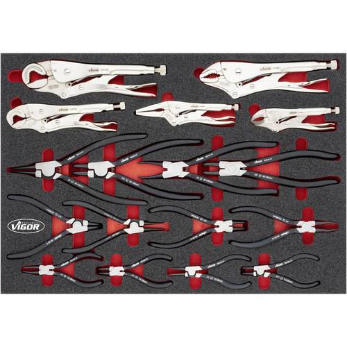 Vigor V6816N Zangen-Set 17teilig