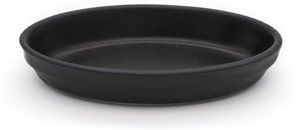 Mps Pirofila Ovale 24 x 15 cm Ghisa Antracite