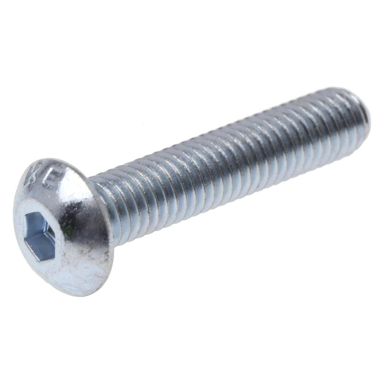 RS PRO BZP socket button head screw, M5x25 (50 Schrauben pro Stück) (8229177)