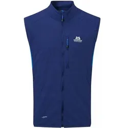 MOUNTAIN EQUIPMENT Mountain Equipment Herren Weste M SWITCH VEST (VORGÄNGERMODELL), Größe S in Blau Blau
