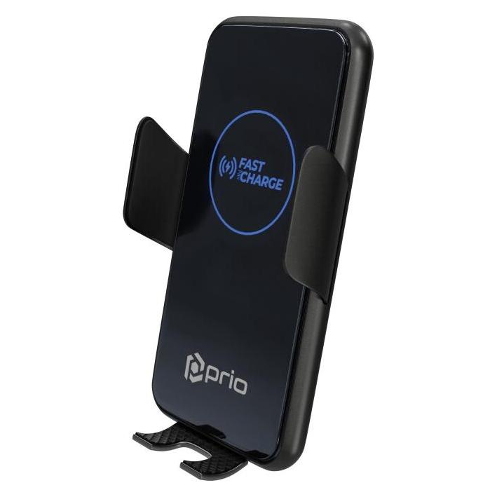 prio kabelloses KFZ-Schnellladegerät 15W (USB C) schwarz (B0CGMCR95S)