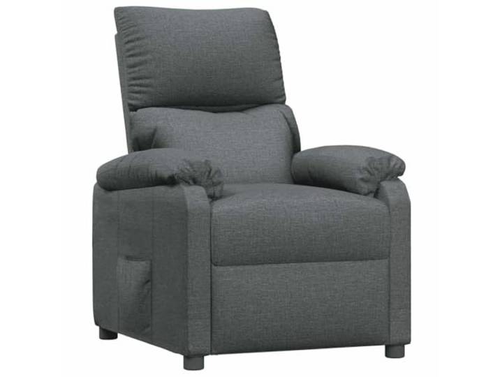 Fisinber Relaxsessel verstellbar Dunkelgrau TV Sessel Stoff Ergonomischer Ruhesessel für Wohnzimmer und Leseecke, 3 Stufen verstellbar mit bequemer Schaumstoffpolsterung.