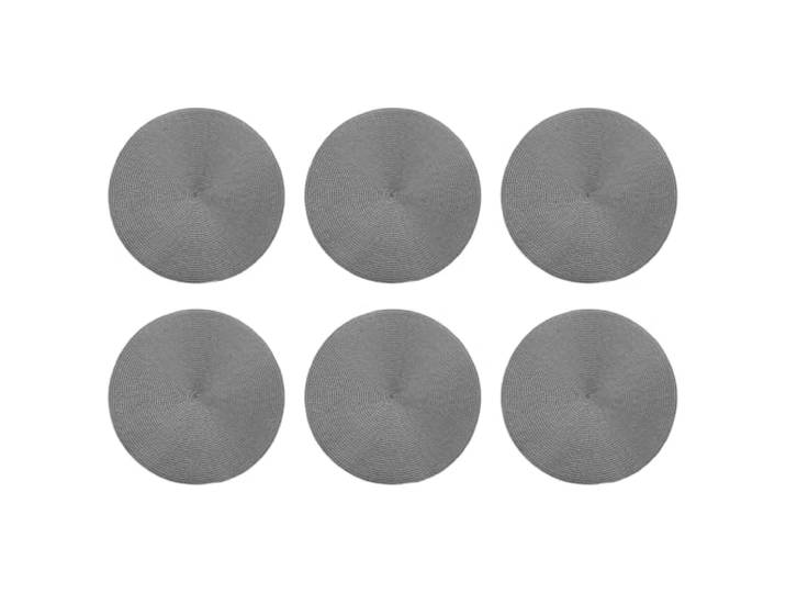 BUTLERS 6er Set Tischset ø38 cm - Ambiente - abwischbar