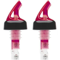 Bar Professional Maßkrug 3-Ball 3,5 cl Kunststoff Rot 2 Stück