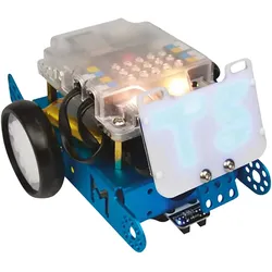 Makeblock MINT Roboter Bausatz mBotS v1.1, Robotik Kit, Blau