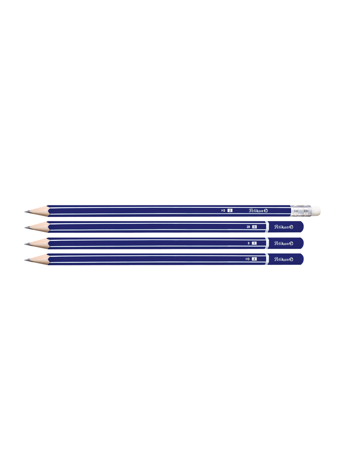 Pelikan Bleistift mit Radiergummi, HB - 1