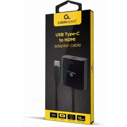 Gembird A-CM-HDMIF-04 USB-Grafikadapter Schwarz