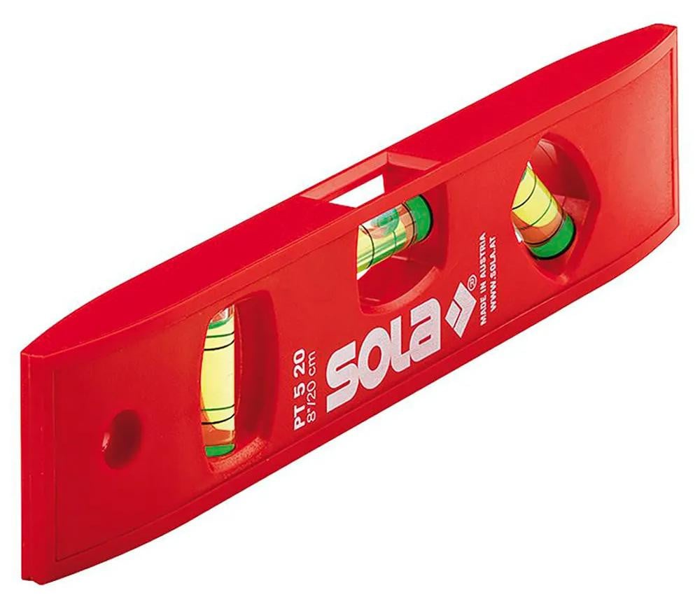 Sola Kunststof Torpedo Waterpas PT 5 20 SB