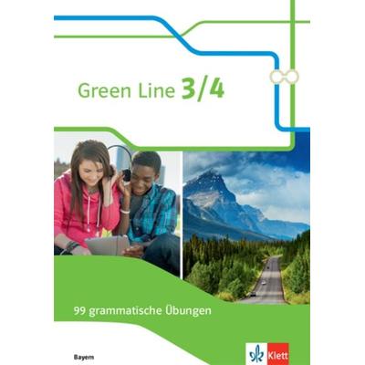 Green Line 3/4. 99 grammatische Übungen mit Lösungen 7./8. Klasse. Ausgabe Bayern ab 2017, Geheftet von , Klett Schulbuchverlag, 978-3-12-803094-4