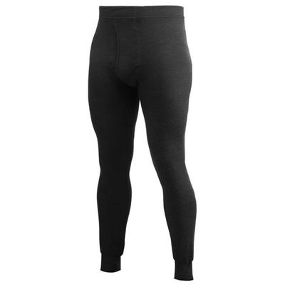 Woolpower - Long Johns With Fly 400 - Merinounterwäsche Gr L schwarz