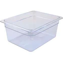 AcMax Polycarbonat GN 1/2 Gastronormbehälter GN-Behälter 9,5 Liter Tiefe 150mm Kunststoff