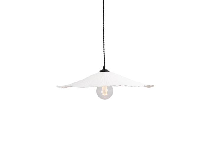 Design Pendellampe „Tropez“ Ø 60 cm Weiss Globen Lighting