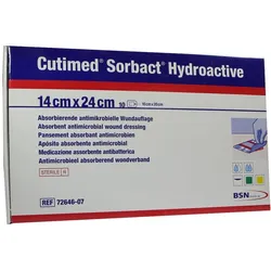 Cutimed Sorbact Hydroactive Kompressen 1 10 St