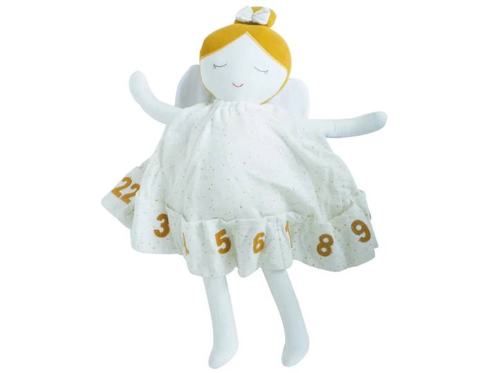 Adventskalender Puppe Engel