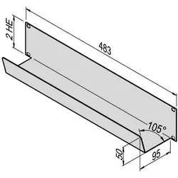 Schroff 19"Kabelwanne 21126477