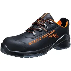 Steitz, Sicherheitsschuhe, Halbschuh schwarz/orange VD 7500 SST, S3 NB 45 (S3, 45)