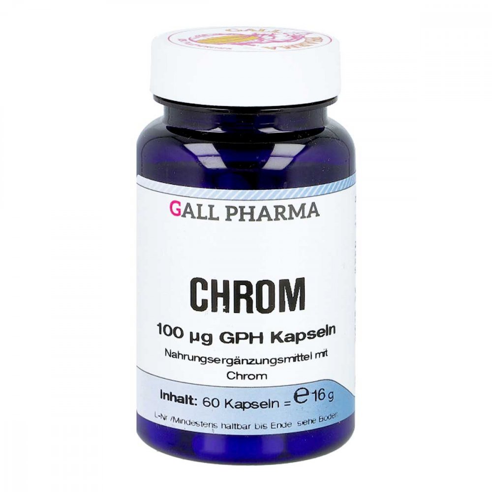 Hecht-Pharma GmbH Chrom 100 [my]g Gph Kapseln 04527738