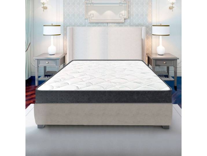 Matelas ressorts ensachés + mousse HR 140x200 cm - SEREN