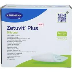 Zetuvit Plus Silicone 8x8cm 10 ST