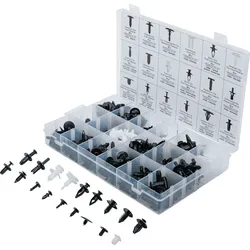 BGS Kfz-Befestigungsclip-Sortiment für Ford, Mazda, GM, Chrylser, Nissan | 415-t...