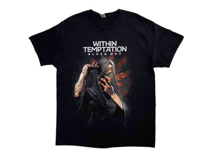 Within Temptation Bleed Out Album T Shirt M