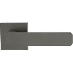 GRIFFWERK Rosettengarnitur MINIMAL MODERN SIEGER DESIGN eckig OS - Kaschmirgrau