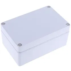 RS PRO Gehäuse Aluminium lackiert 125x80x27mm (Gehäuse), Elektronikzubehör + Gehäuse, Grau
