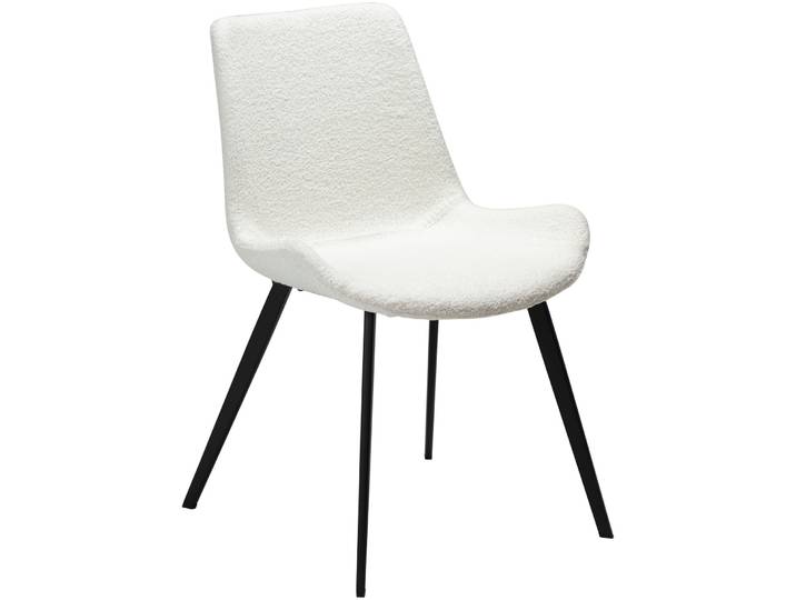 DAN-FORM Stuhl 2er-Set Hype snow Stoff