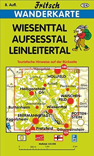 Wiesenttal - Aufsesstal - Leinleitertal (Fritsch Wanderkarten 1:35000) - Preis vom 16.10.2026 11:41:07 h