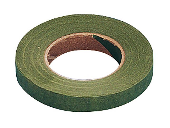 Rayher Flora-Kreppband Olivgrün 27.5 m 1.3 cm
