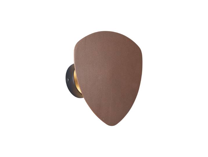 Applique murale design bronze organique 20 cm 2 lumières - Pulley