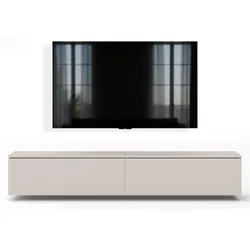 LOWBOARD Barvo 2x100 Beige Kaschmir 200/34/32 cm – hängendes TV-Board
