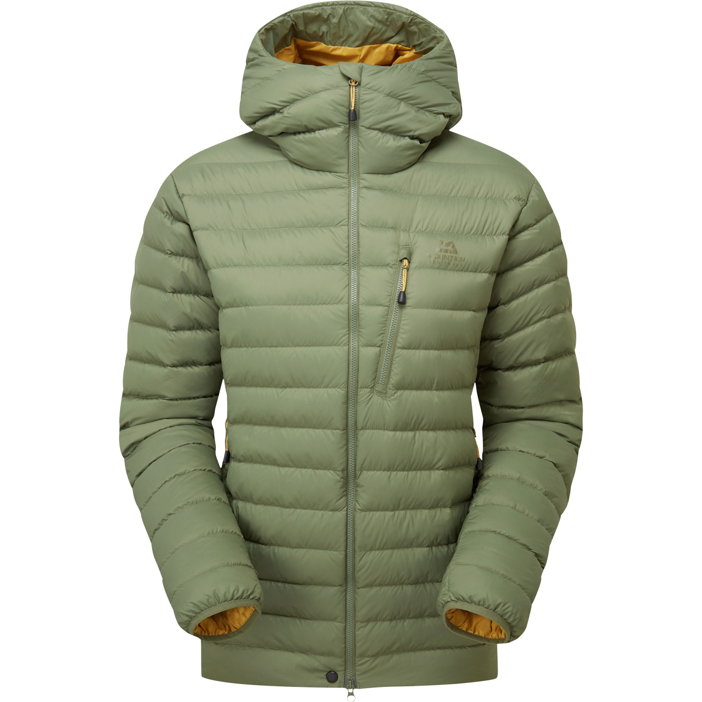 Mountain Equipment Earthrise Damen Isolationsjacke gruen Größe XS Trekking Isolierend Wasserabweisend