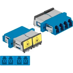 DELOCK 86903 - LWL Kupplung LC/LC Quad