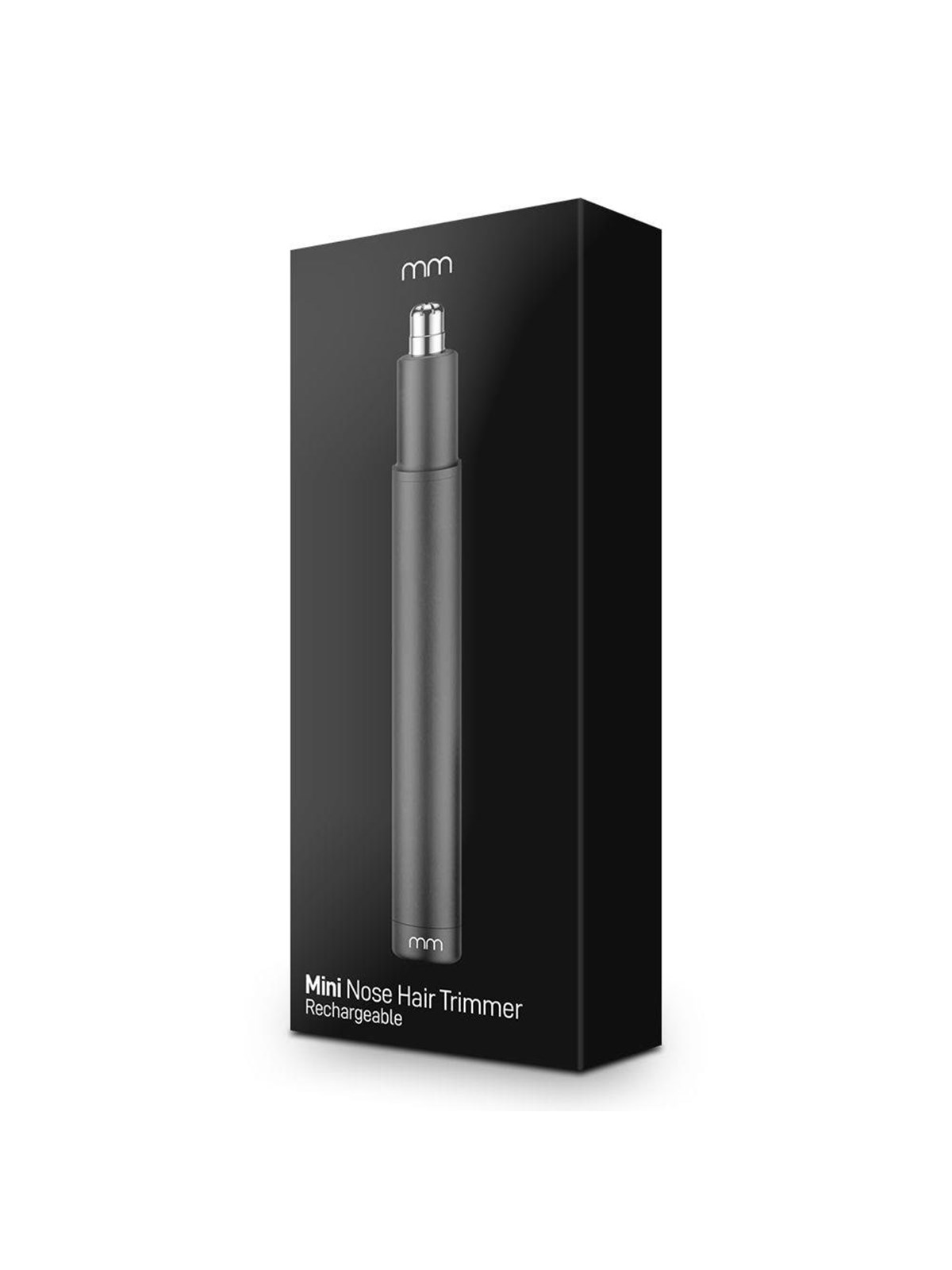 Mikamax Mini Nasenhaarschneider - USB-wiederaufladbar . Kompakt & Reisetauglich